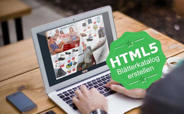 HTML5 Blätterkatalog im Onlineshop kostenlos und einfach verlinken [Anleitung]